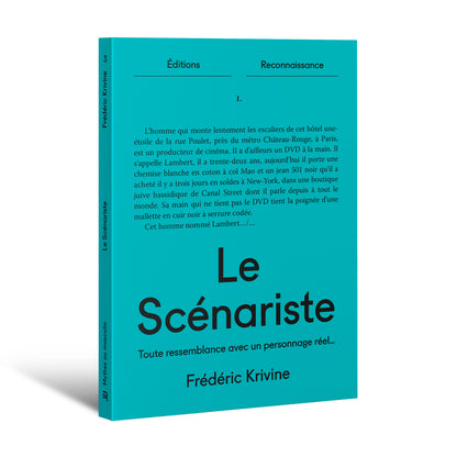 Le Scénariste, Frédéric Krivine (PRÉ-COMMANDE)