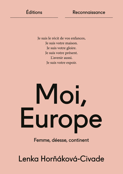 Moi, Europe, Lenka Hornakova-Civade