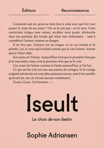 Iseult, Sophie Adriansen