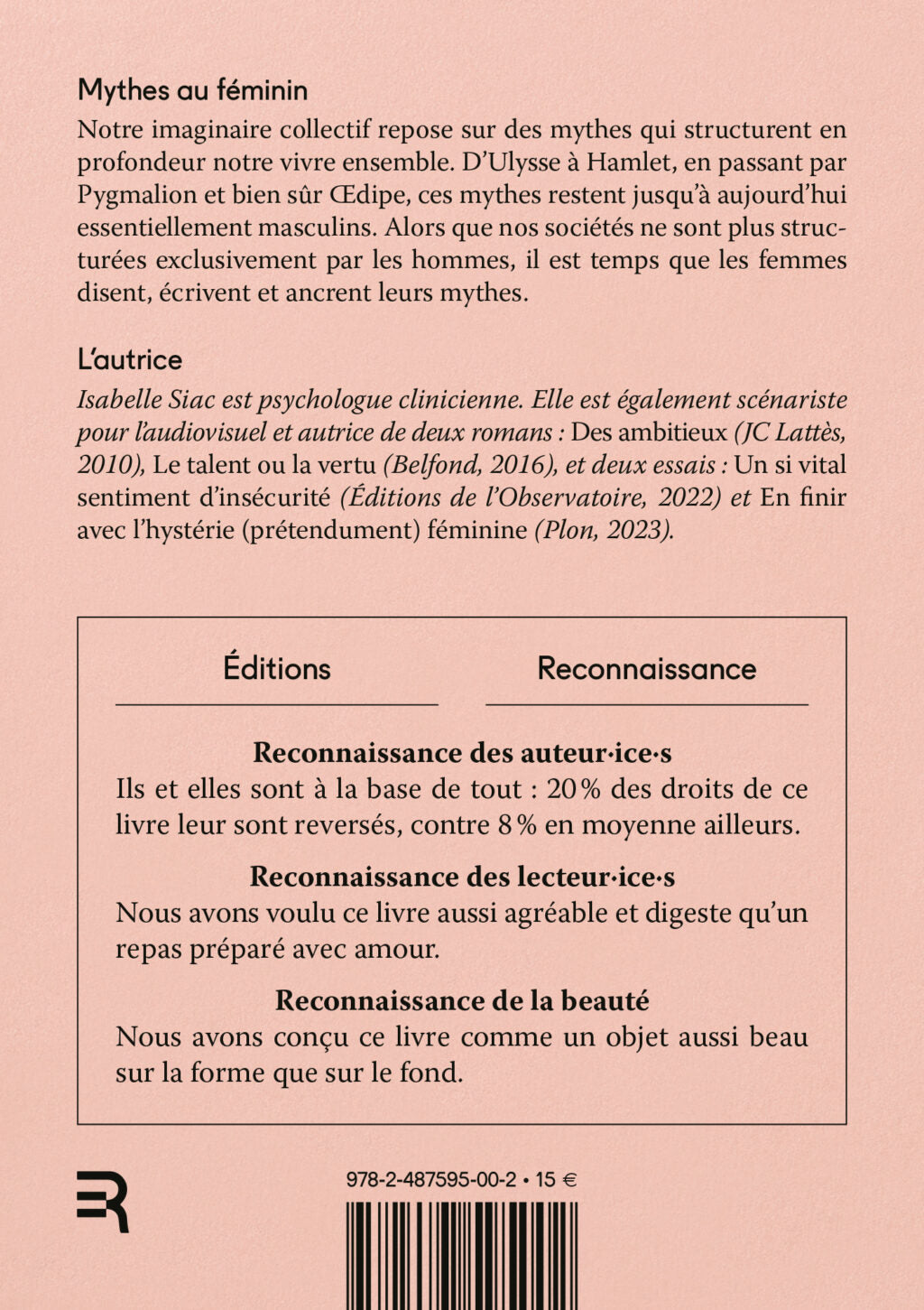 La belle-mère de Blanche Neige, Isabelle Siac