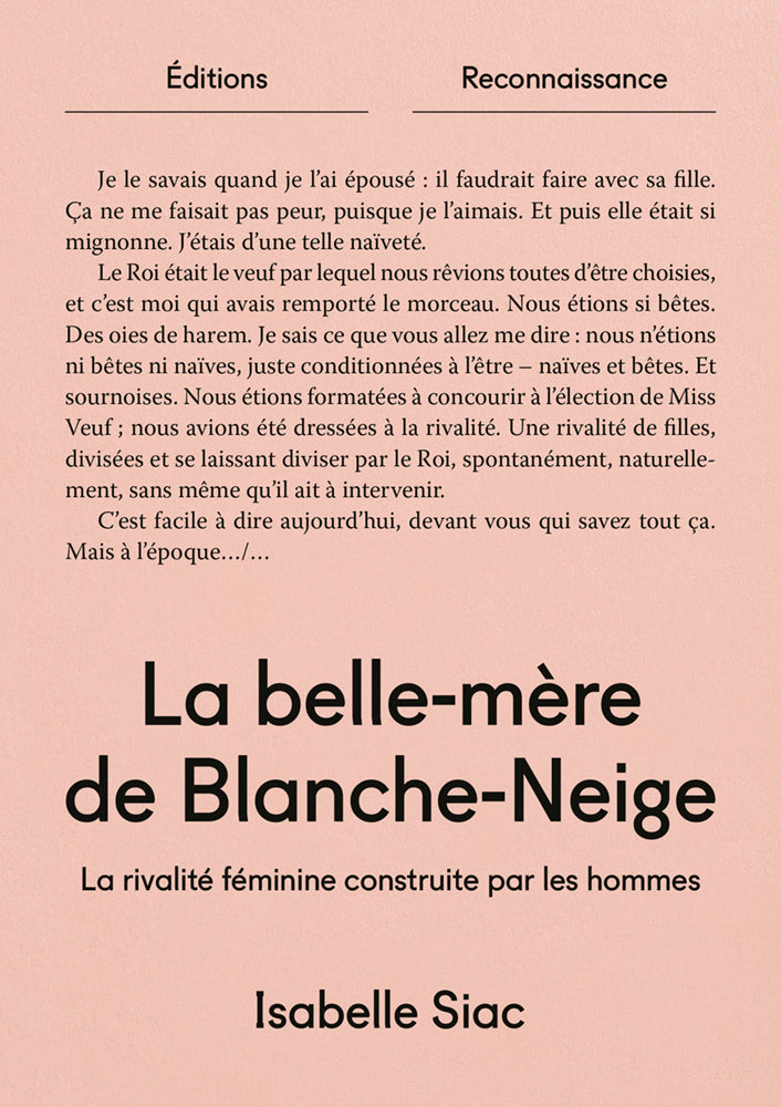 La belle-mère de Blanche Neige, Isabelle Siac