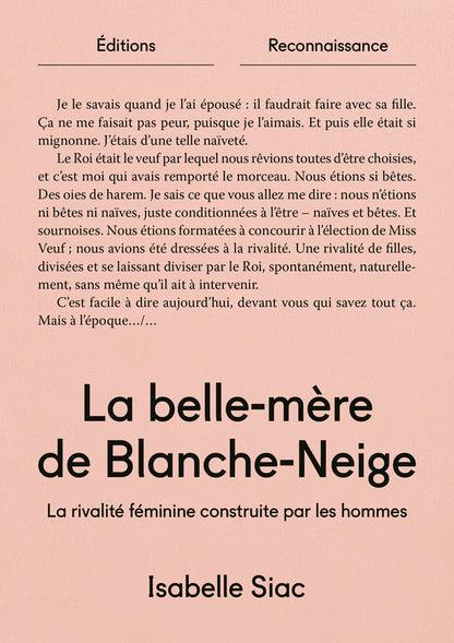 La belle-mère de Blanche Neige, Isabelle Siac